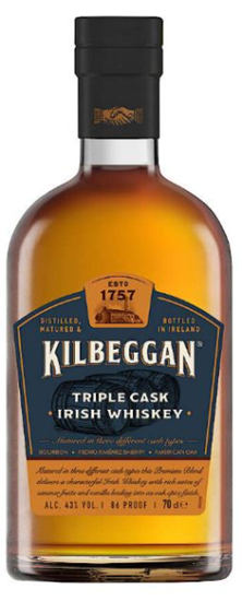 Image sur Kilbeggan Triple Cask 43° 0.7L
